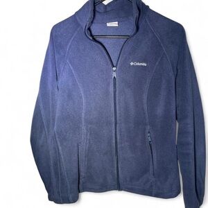 Columbia Navy Full-Zip Fleece Jacket